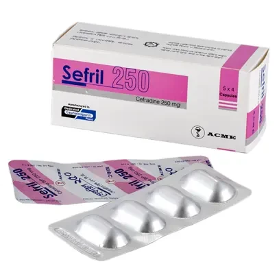 Capsule Sefril  250 mg (20pcs )
